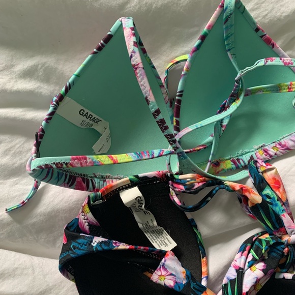 Floral bikini tops - GARAGE - Picture 2 of 2